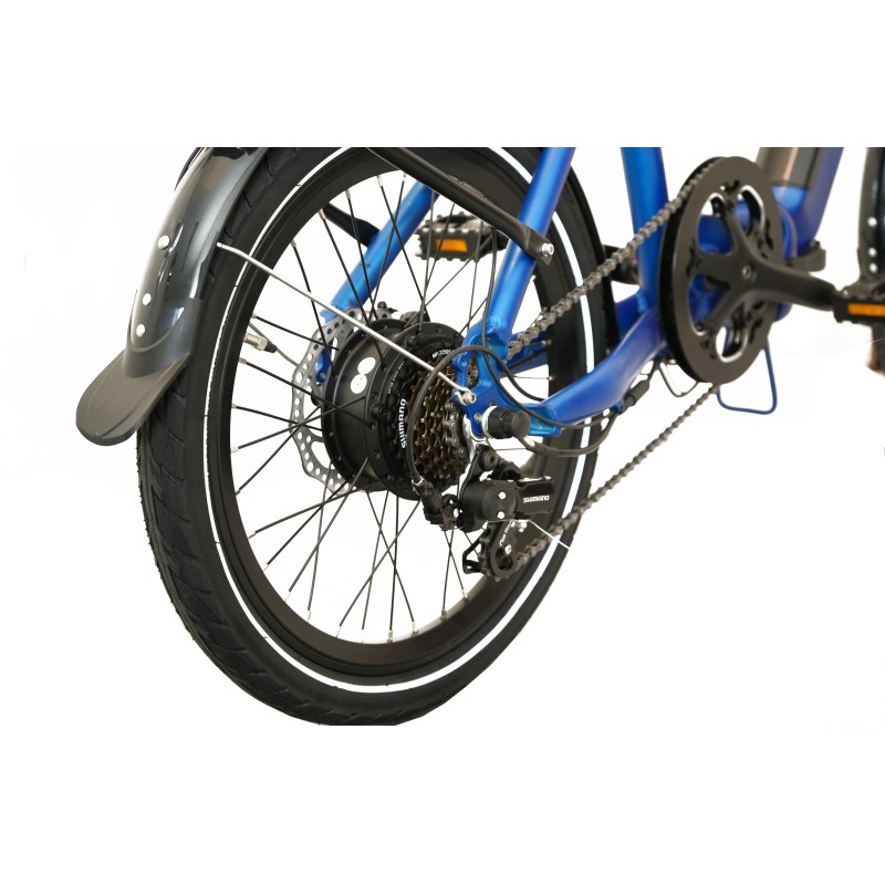 Avon EQ1 Elektrische Vouwfiets 20 inch Blauw 